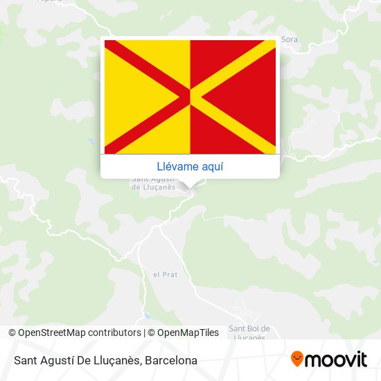 Mapa Sant Agustí De Lluçanès