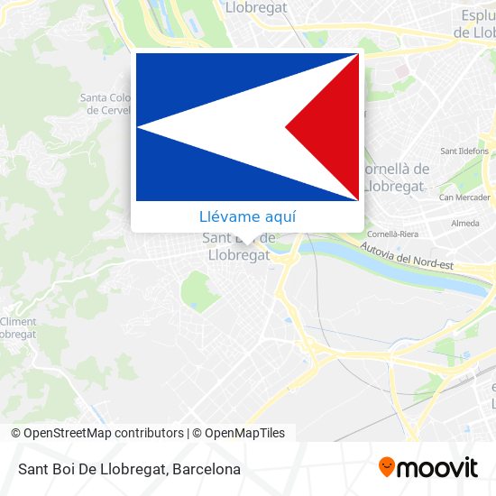 Mapa Sant Boi De Llobregat
