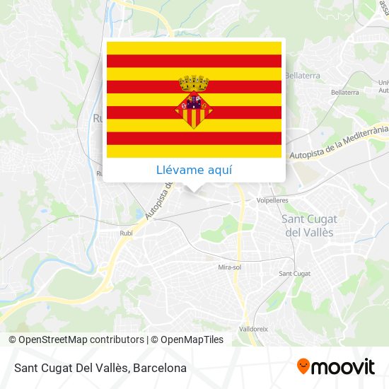 Mapa Sant Cugat Del Vallès