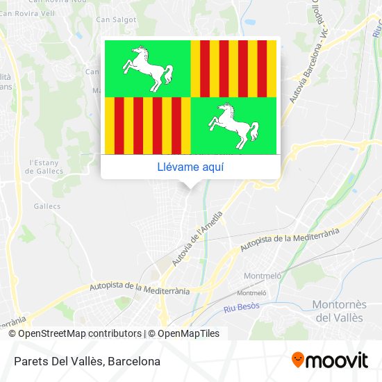 Mapa Parets Del Vallès