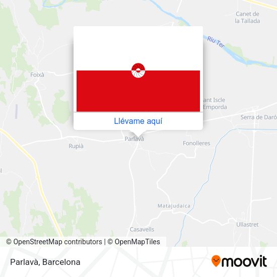 Mapa Parlavà
