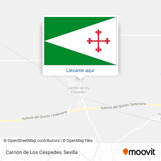 Mapa Carrión de Los Céspedes