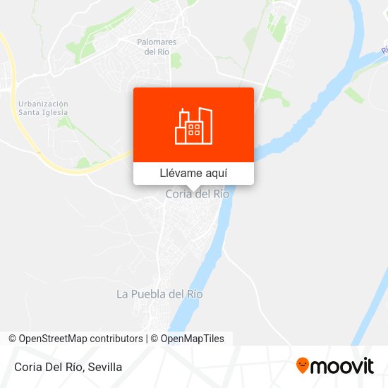 Mapa Coria Del Río