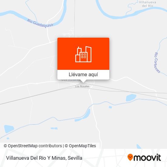 Mapa Villanueva Del Río Y Minas