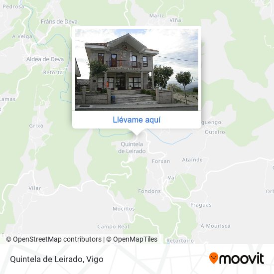 Mapa Quintela de Leirado