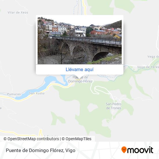 Mapa Puente de Domingo Flórez