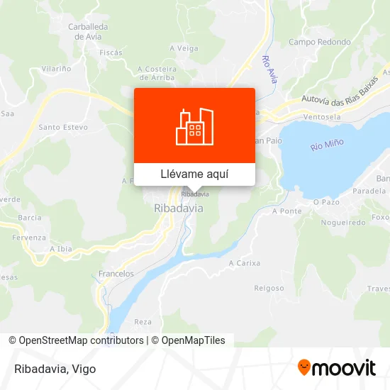 Mapa Ribadavia