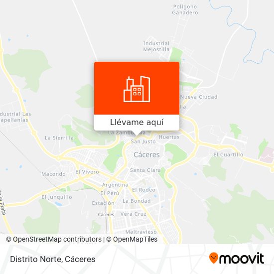 Mapa Distrito Norte