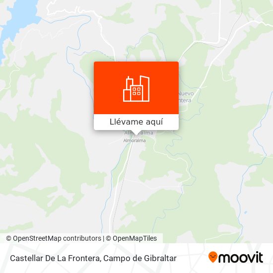 Mapa Castellar De La Frontera