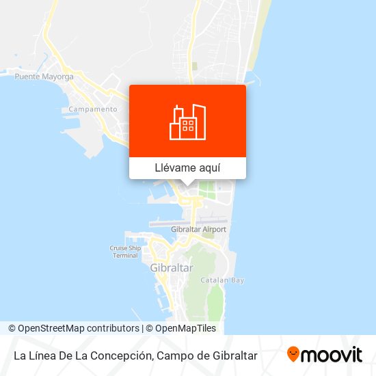 Mapa La Línea De La Concepción