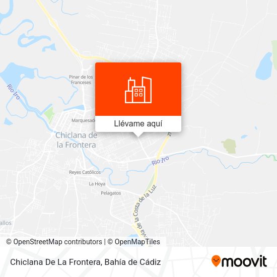 Mapa Chiclana De La Frontera