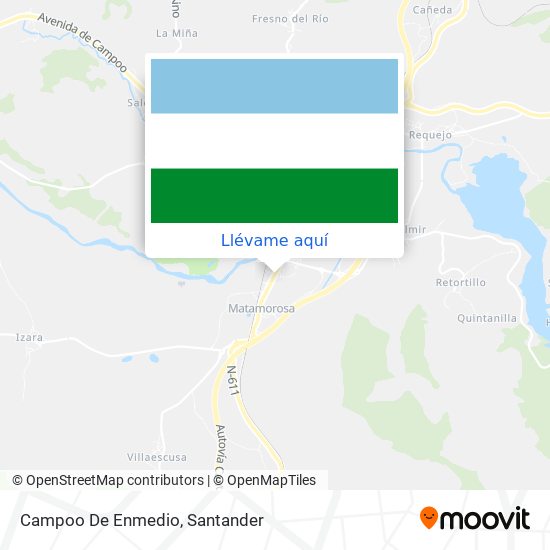 Mapa Campoo De Enmedio