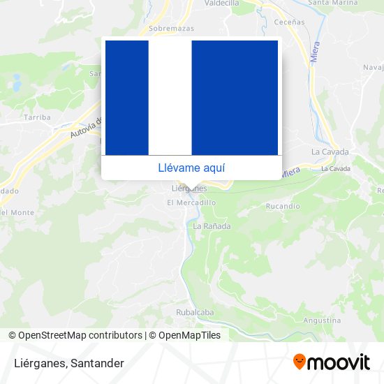 Mapa Liérganes