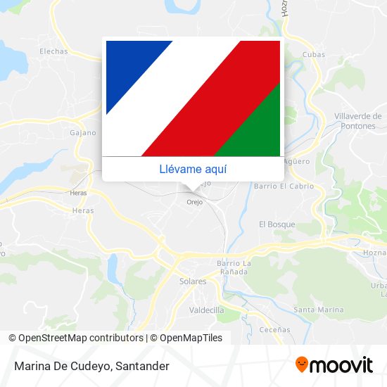 Mapa Marina De Cudeyo