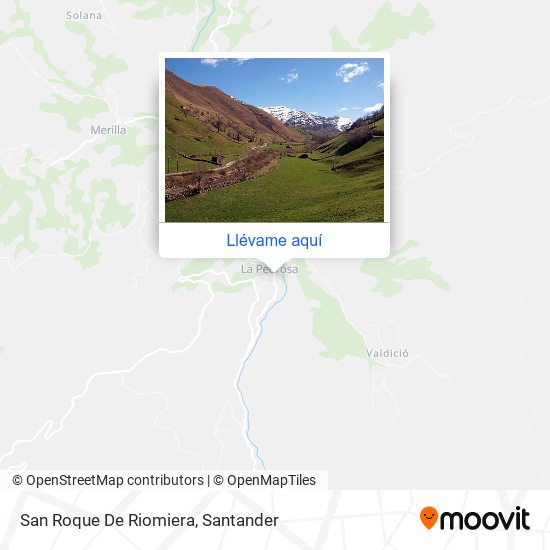 Mapa San Roque De Riomiera