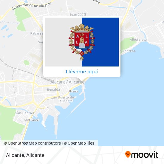 Mapa Alicante