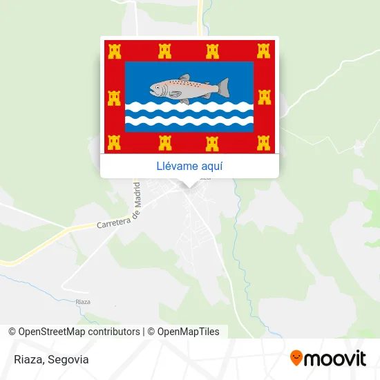 Mapa Riaza
