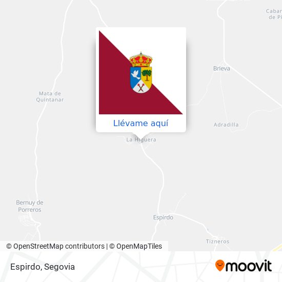 Mapa Espirdo