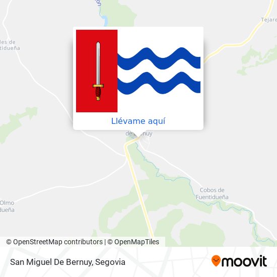 Mapa San Miguel De Bernuy