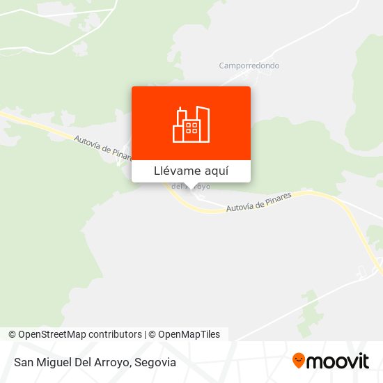 Mapa San Miguel Del Arroyo