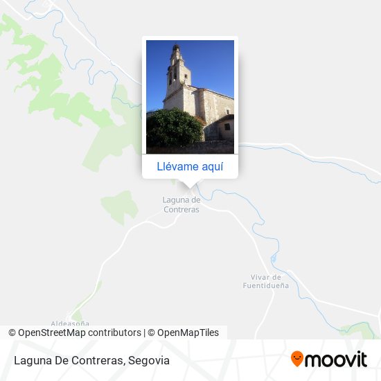 Mapa Laguna De Contreras