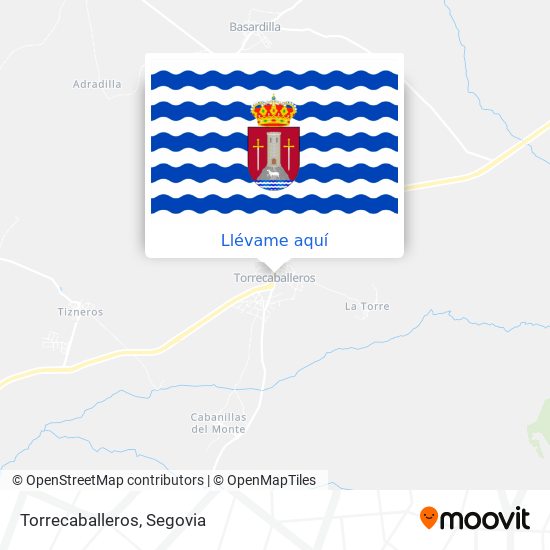 Mapa Torrecaballeros