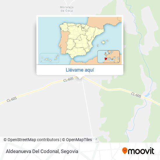 Mapa Aldeanueva Del Codonal