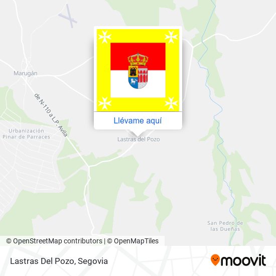 Mapa Lastras Del Pozo