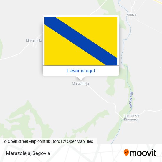 Mapa Marazoleja