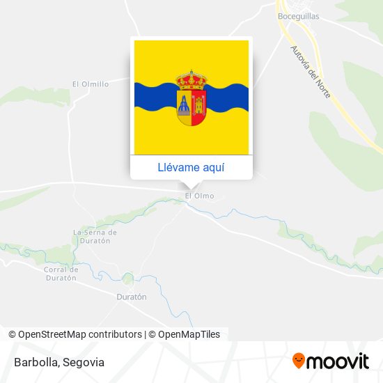 Mapa Barbolla