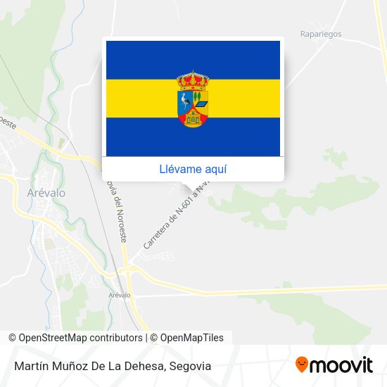 Mapa Martín Muñoz De La Dehesa