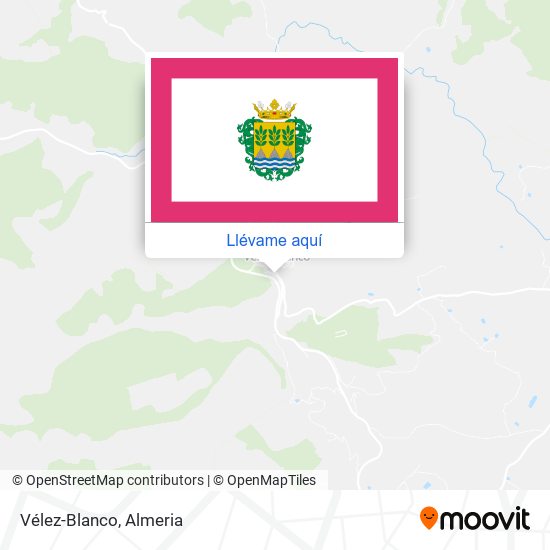 Mapa Vélez-Blanco