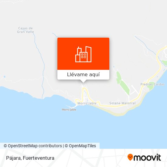 Mapa Pájara