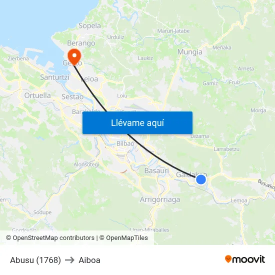 Abusu (1768) to Aiboa map