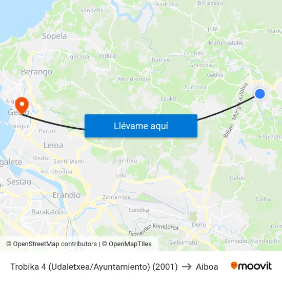Trobika 4 (Udaletxea/Ayuntamiento) (2001) to Aiboa map
