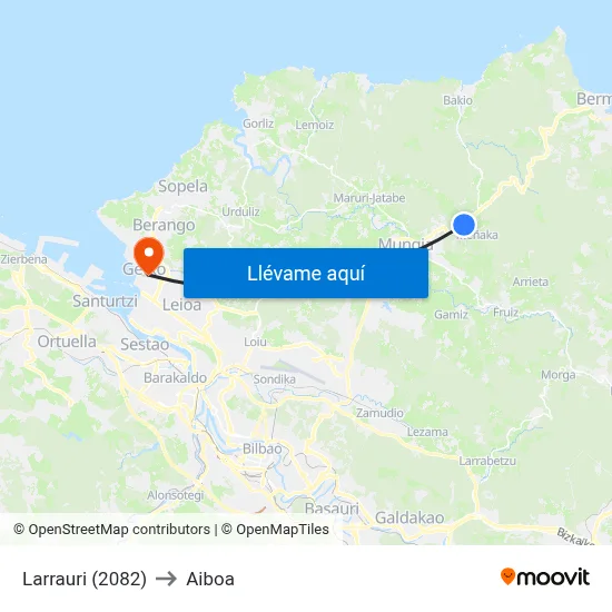 Larrauri (2082) to Aiboa map