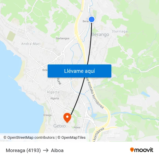 Moreaga (4193) to Aiboa map
