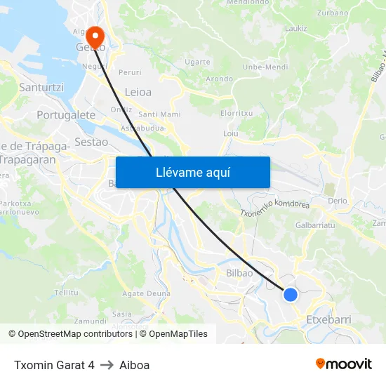 Txomin Garat 4 to Aiboa map