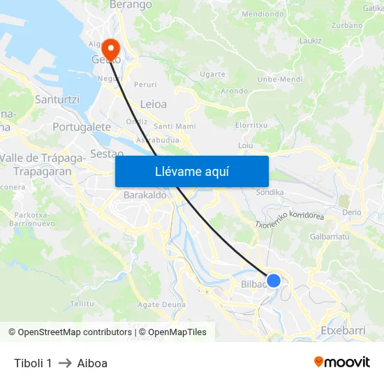 Tiboli 1 to Aiboa map