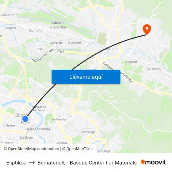 Eliptikoa to Bcmaterials - Basque Center For Materials map