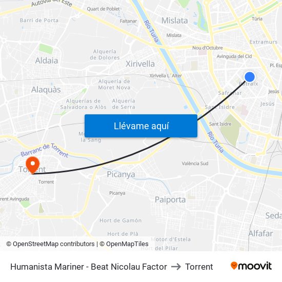 Humanista Mariner - Beat Nicolau Factor to Torrent map