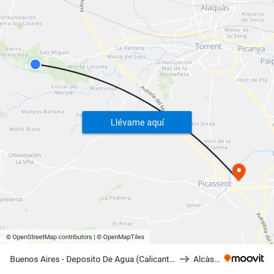 Buenos Aires - Deposito De Agua (Calicanto) [Torrent] to Alcàsser map