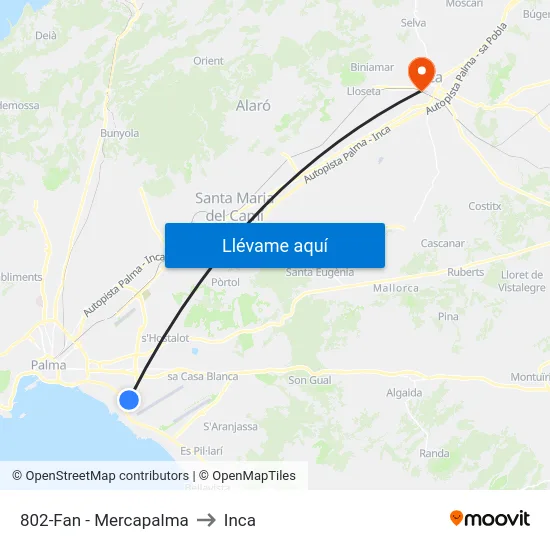 802-Fan - Mercapalma to Inca map