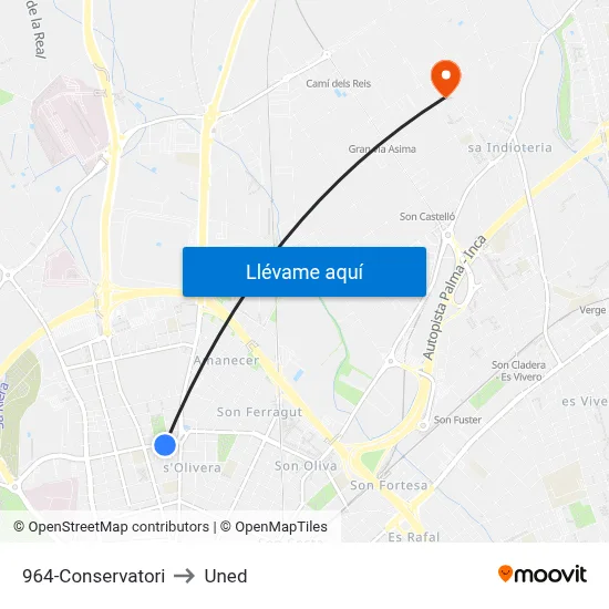 964-Conservatori to Uned map