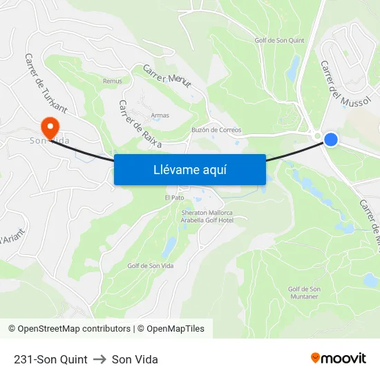 231-Son Quint to Son Vida map