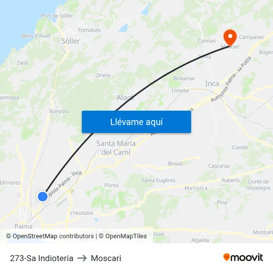 273-Sa Indioteria to Moscari map