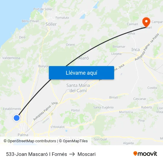 533-Joan Mascaró I Fornés to Moscari map