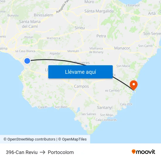 396-Can Reviu to Portocolom map