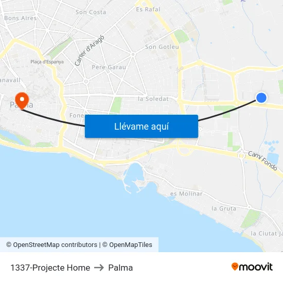 1337-Projecte Home to Palma map