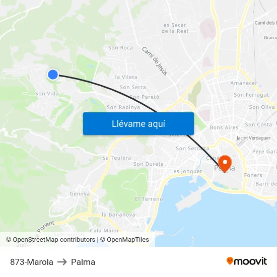 873-Marola to Palma map